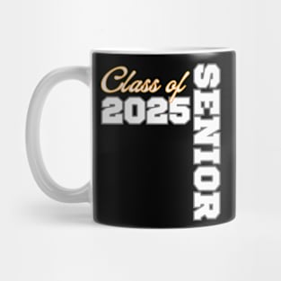 Class of 2025 Senior 25 Shirt High School Graduation Party Mug